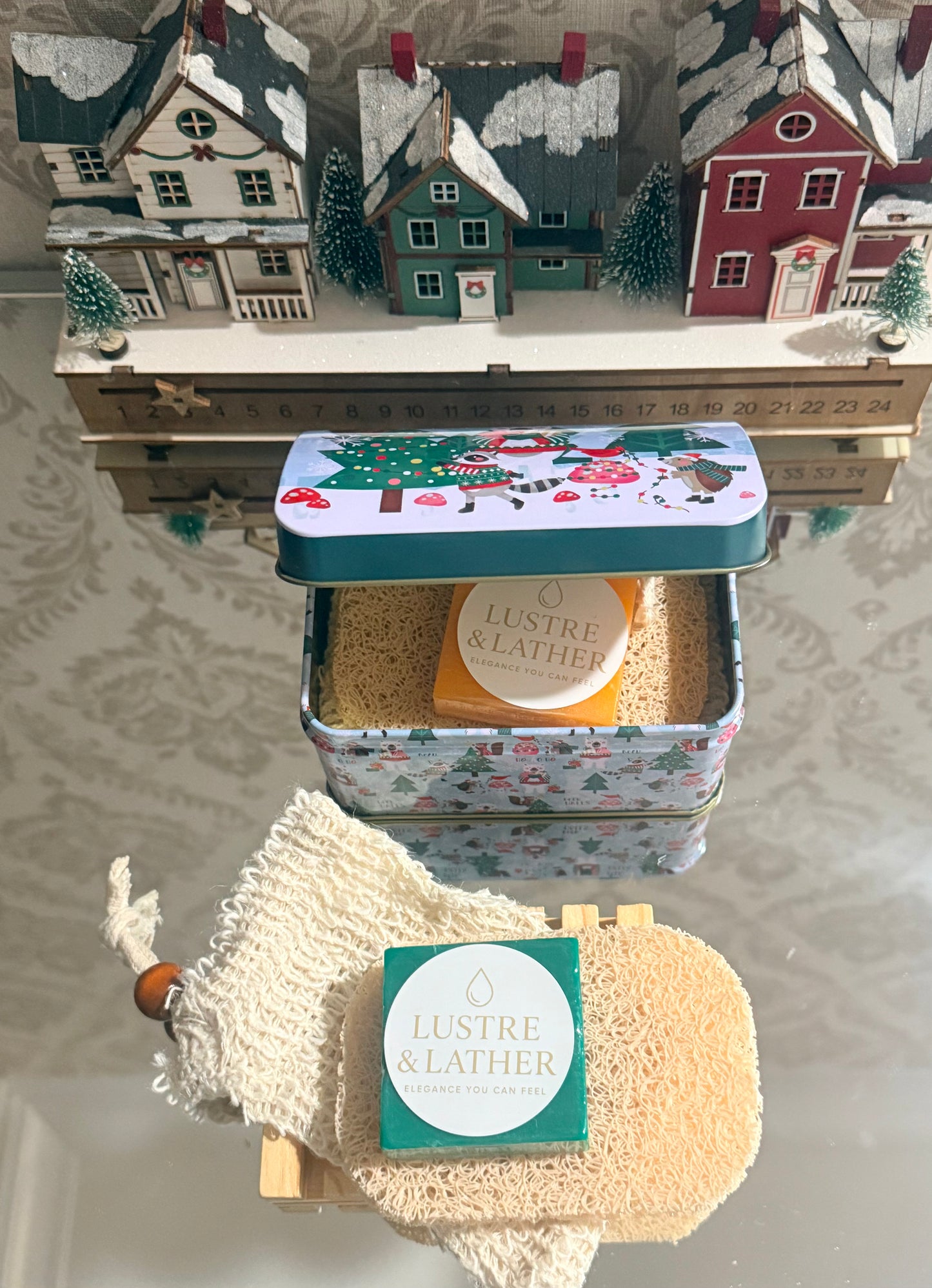 🎄 Merry & Bright Soap Set